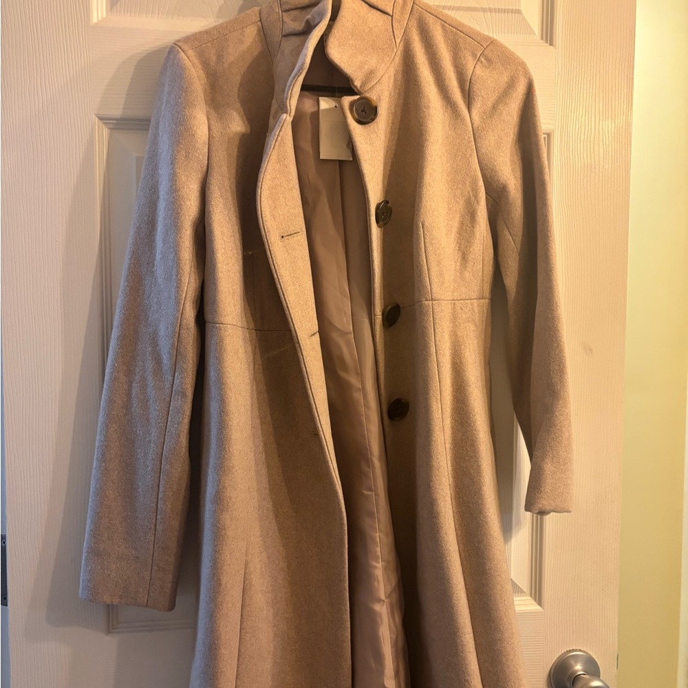 J. Crew Classic Tan Trench Coat